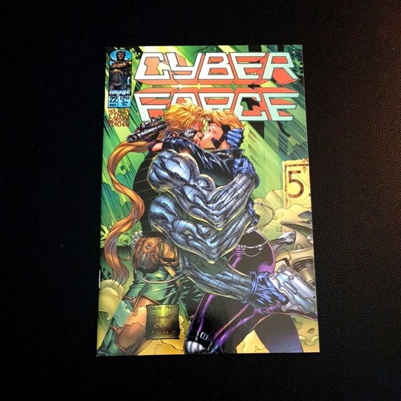 Image Comics Other - Image Comics Cyber Force 22 May 1996 Book Collector Silvestri Holguin Finch